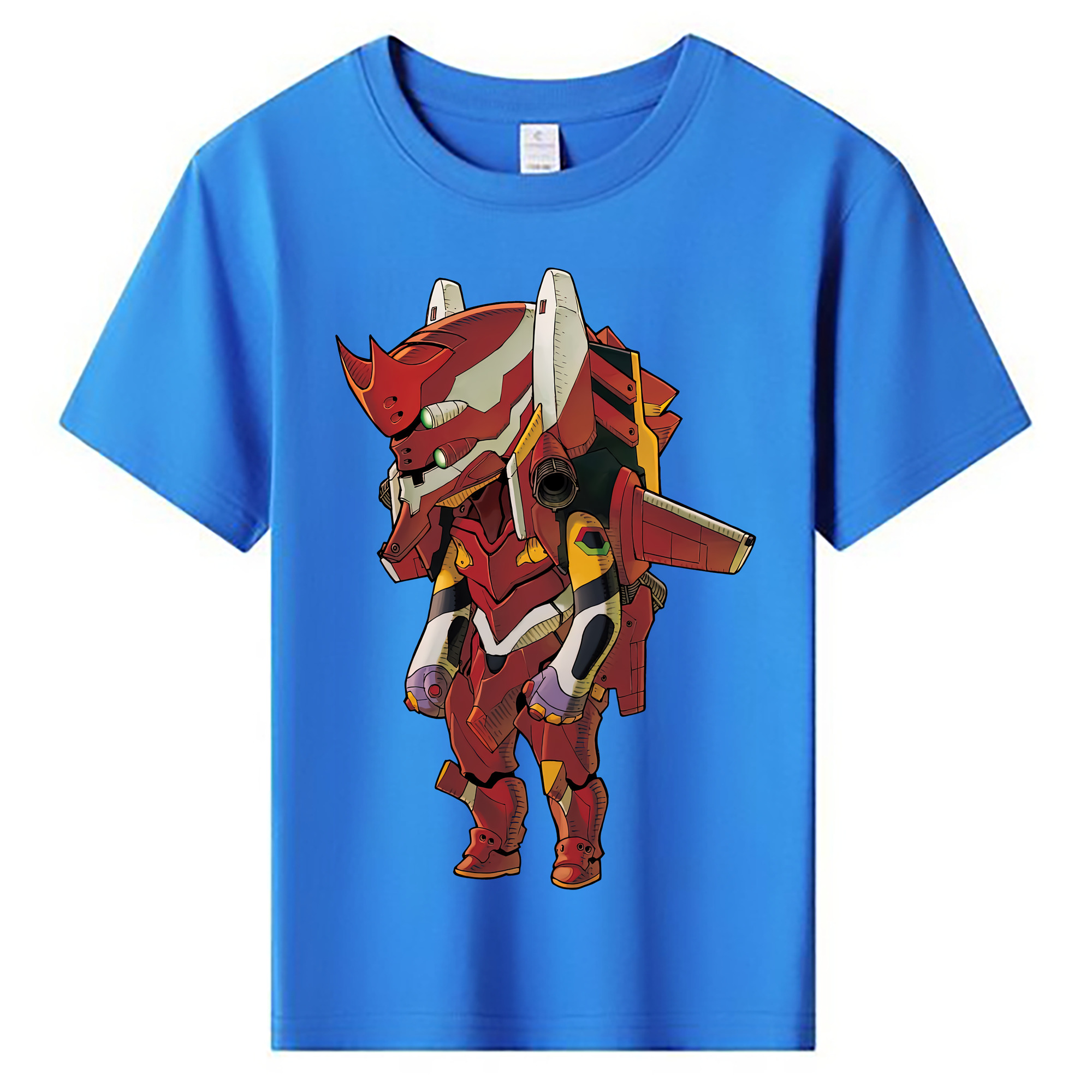 （画像用） EVA 新世紀エヴァンゲリオン 綿100％キッズTシャツ（フロントプリント）